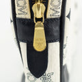 MCM Ivory x Navy Monogram Visetos Pattern Leather Clutch Bag #1880 by Bolt Boutique
