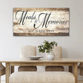 Meals and Memories are Made Here Kitchen Sign II by Tailored Canvases