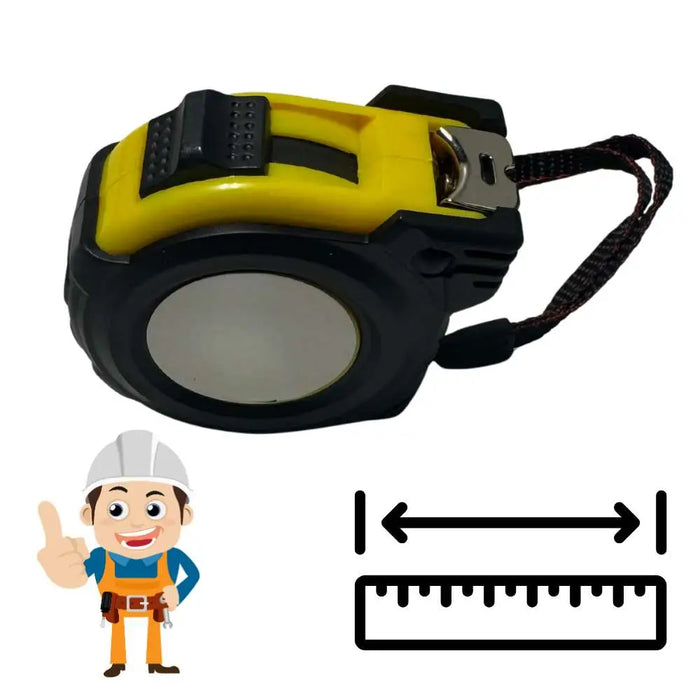 Measuring Tape with Sublimation Aluminum Insert - 16 Feet (Inches & Centimeters) by INNOSUB USA