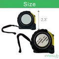 Measuring Tape with Sublimation Aluminum Insert - 16 Feet (Inches & Centimeters) by INNOSUB USA
