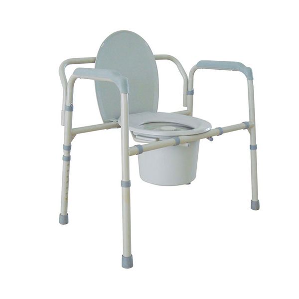 Heavy-Duty Bariatric Commode Chair – Extra Large, 650 lb Weight Capacity by Pasteur Pharmacy