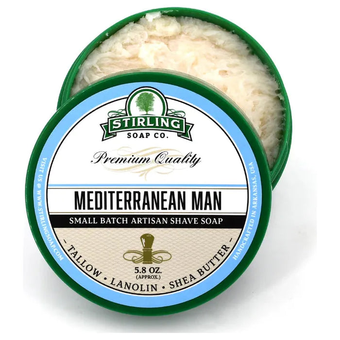 Stirling Soap Co. Mediterranean Shaving Collection by Pasteur Pharmacy