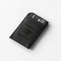 Oklahoma City Thunder Premium Black Leather Wallet, Front Pocket Magnetic Money Clip, Laser Engraved, Vegan