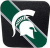 Michigan State Spartans Plastic Hitch Cover Plug Bumper Trailer Auto University
