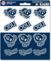 Old Dominion University Monarchs 12-Piece Mini Decal Sticker Set, 5x6 Inch Sheet, Gift for football fans for any hard surfaces around home, automotive, personal items