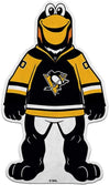 Pittsburgh Penguins Shape Cut Mascot Logo Soft Felt Pennant, 18 Inch