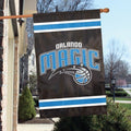 Orlando Magic Premium House Banner Flag, Applique Embroidered, Double Sided, 44x28 Inch