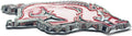 Nashville Predators Solid Metal Raised Auto Emblem Decal, Adhesive Tape Backing