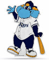 Tampa Bay Rays Pennant Shape Cut Mascot Design