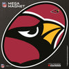 Arizona Cardinals MEGA Style Logo 12" Magnet Heavy Duty Auto Home NFL Football