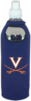 Virginia Cavaliers UVA 1/2 Liter Water Soda Bottle Beverage Insulator Holder Cooler with Clip University of