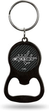 Washington Capitals Keychain Bottle Opener Carbon Fiber Design Metal Hockey