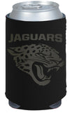 Jacksonville Jaguars 2-Pack Black Tonal CAN Neoprene Beverage Insulator Football