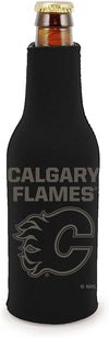 Calgary Flames 2-Pack Tonal Design Bottle Neoprene Beverage Insulator Holder