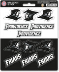 Providence College Friars 12-Piece Mini Decal Sticker Set, 5x6 Inch Sheet, Gift for football fans for any hard surfaces around home, automotive, personal items by Fielders Choice