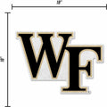 Wake Forest Demon Deacons Primary Logo Shape Cut Pennant, 18 Inch