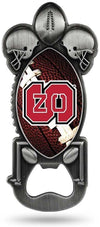 North Carolina State University Wolfpack Party Starter Bottle Opener, Pewter