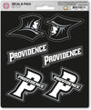 Providence College Friars 6-Piece Decal Sticker Set, 5x6 Inch Sheet, Gift for football fans for any hard surfaces around home, automotive, personal items