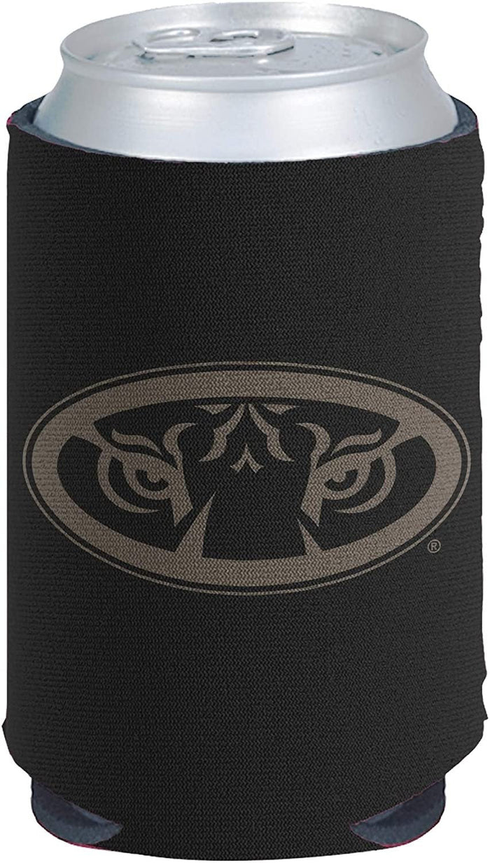 Auburn Tigers Tonal Black Design 2-Pack 12oz CAN Neoprene Beverage Insulator Holder Cooler University of