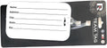 University of Northern Iowa Crystal View Luggage Tag Bag Identification