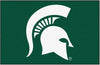 Michigan State University Spartans Floor Mat Area Rug, 20x30 Inch, Nylon, Anti-Skid Backing