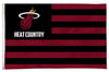 Miami Heat Premium 3x5 Feet Flag Banner, Country Design, Metal Grommets, Outdoor Use, Single Sided