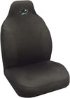 San Jose Sharks Premium Embroidered Black Auto Bucket Seat Cover, 48x20 Inch, Elastic