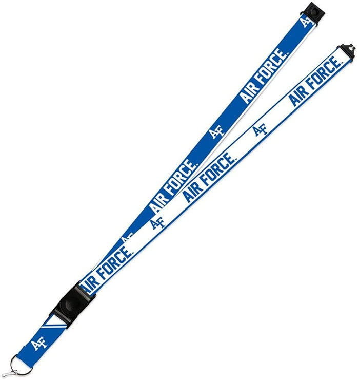 Air Force Academy Falcons Lanyard Keychain 2-sided Breakaway Clip
