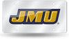 James Madison University Dukes Premium Laser Tag License Plate, Mirrored Acrylic Inlaid, 6x12 Inch