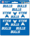 University at Buffalo Bulls 12-Piece Mini Decal Sticker Set, 5x6 Inch Sheet, Gift for football fans for any hard surfaces around home, automotive, personal items