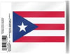 Puerto Rico 3.5" Static Cling Decal Sticker World Cup Soccer Football