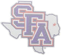 Stephen F Austin State University Lumberjacks 8 Inch Perforated Auto Window Film Decal One-Way Vision Exterior Application