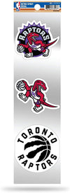Toronto Raptors 3-Piece Retro Spirit Decals