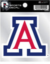 Arizona Wildcats Premium 4x4 Decal with Clear Backing Flat Vinyl Home Auto Sticker University of