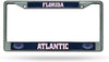 Florida Atlantic University Owls Premium Metal License Plate Frame Chrome Tag Cover, 12x6 Inch