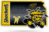 Wichita State Shockers Pennant State Shape 18 Inch Soft Felt University of