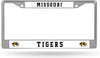 University of Missouri Tigers Premium Metal License Plate Frame Chrome Tag Cover, 12x6 Inch