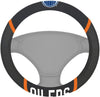 Edmonton Oilers Premium 15 Inch Black Emroidered Steering Wheel Cover