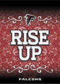Atlanta Falcons Premium Double Sided Garden Flag Banner, 13x18 Inch, Display Pole Sold Separately