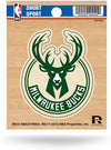 Milwaukee Bucks 3 Inch Die Cut Decal Sticker Full Adhesive Backing