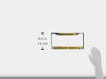 University of California Bears Cal Berkley Premium Metal License Plate Frame Chrome Tag Cover, 12x6 Inch
