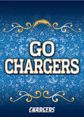 Los Angeles Chargers Premium Double Sided Garden Flag Banner, 13x18 Inch, Display Pole Sold Separately