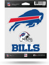 Buffalo Bills Die Cut 3-Piece Triple Spirit Sticker Sheet, 5 x 7-inches