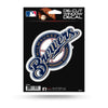 Milwaukee Brewers SCRIPT 5" Die Cut Decal Sticker Auto Home Emblem Baseball
