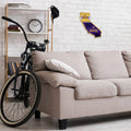 Los Angeles Lakers 18 Inch Pennant, State Design, Soft Felt
