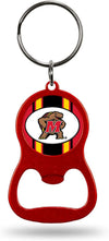 University Of Maryland Terrapins Premium Metal Bottle Opener Keychain Team Color