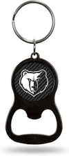 Memphis Grizzlies Keychain Bottle Opener Carbon Fiber Design Metal Basketball