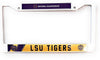 Louisiana State University LSU Tigers 2019 National Champions Plastic Frame License Plate Tag Cover
