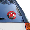 New Jersey Devils 4 Inch Round Vinyl Decal Sticker