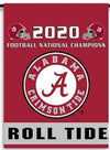 University of Alabama Crimson Tide 2020 Champions Premium Garden Flag Banner, Double Sided, 13x18 Inch, Display Stand Sold Seperately